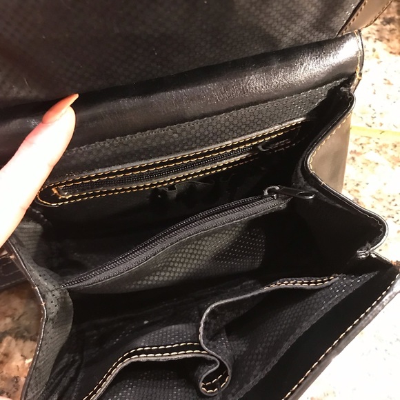 Vintage Brighton Black Leather Purse - Picture 4 of 8